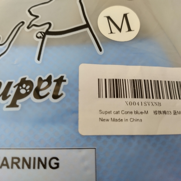 Supet Cat Collar, Adjustable Cone Collar, Recovery Collar, Soft Collar Cone Med. - Picture 2 of 3